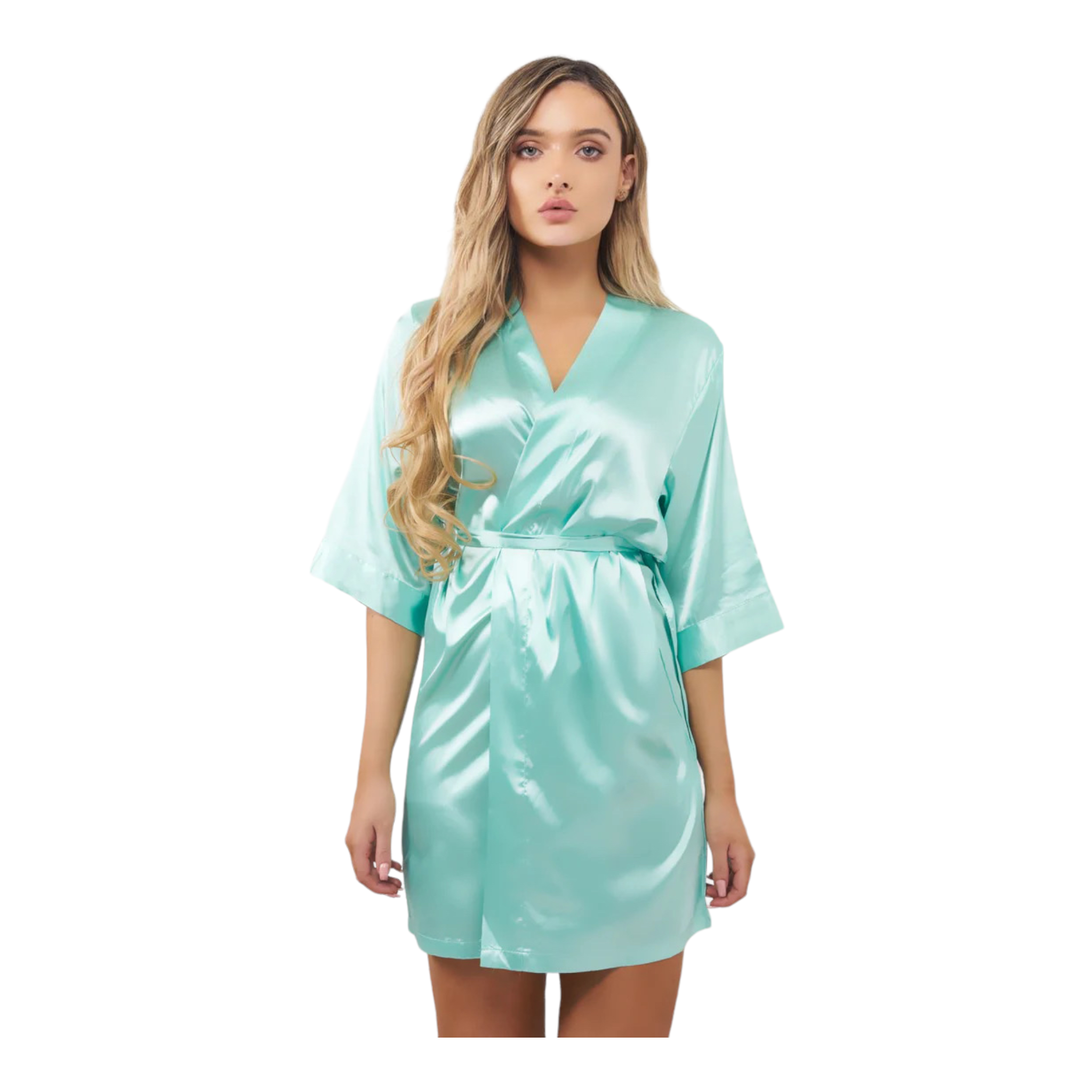 MINT KIMONO ROBE